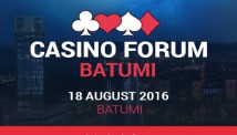 ბათუმში გემბლინგ ფორუმი Casino Forum Batumi ჩატარდება